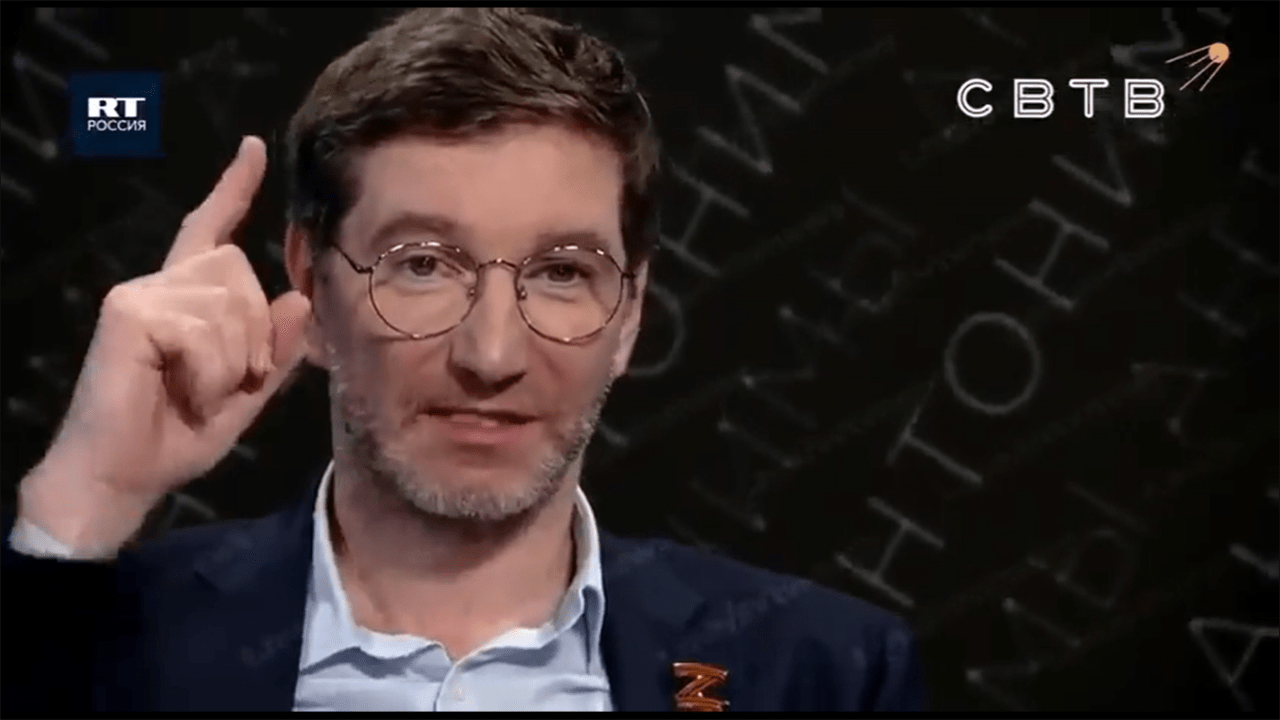 Apresentador russo Anton Krasovsky