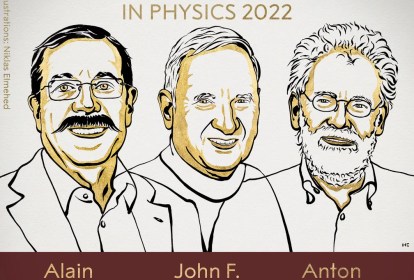 Os ganhadores do Nobel de Física de 2022