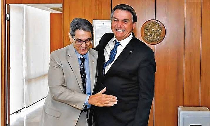 Roberto Jefferson e Jair Bolsonaro