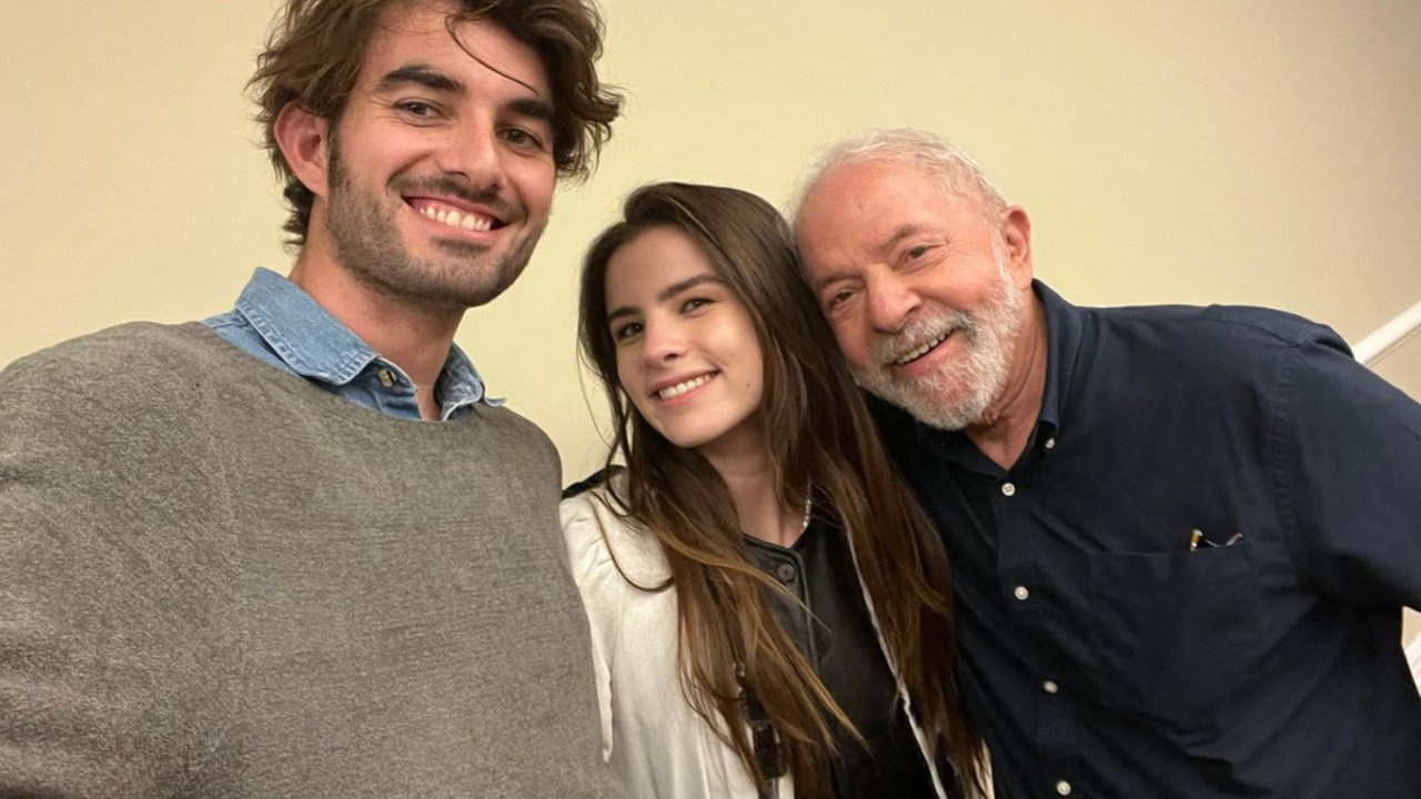 Connor Kennedy, Giulia Be e Luiz Inácio Lula da Silva