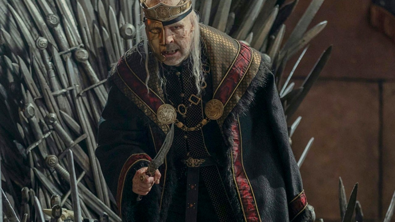 Paddy Considine como rei Viserys em 'A Casa do Dragão' -