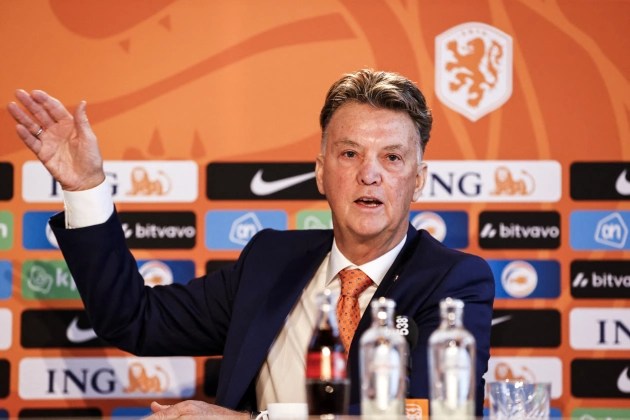 Louis van Gaal, técnico da seleção da Holanda –