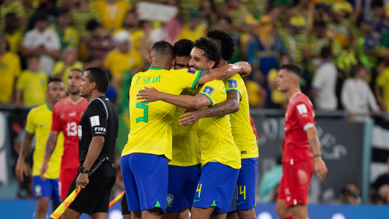 Brasil venceu os suíços no sufoco com gol de Casemiro -