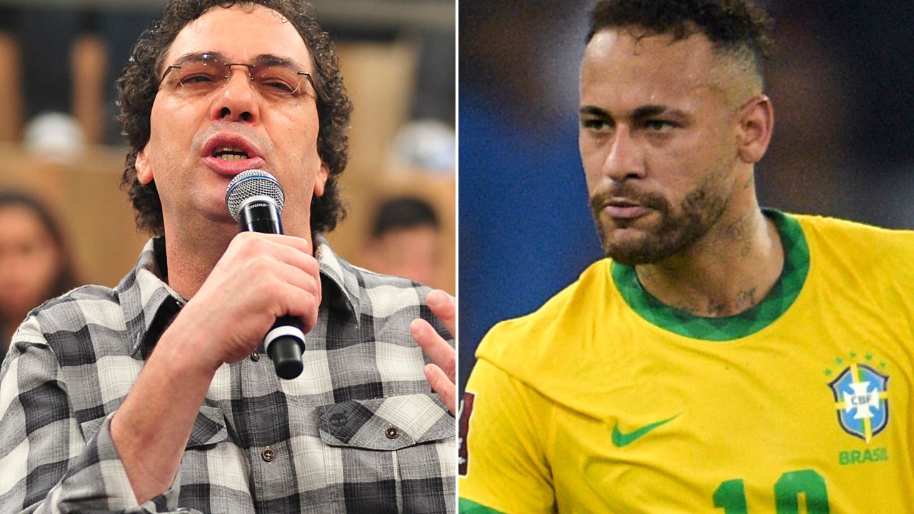 Casagrande e Neymar -