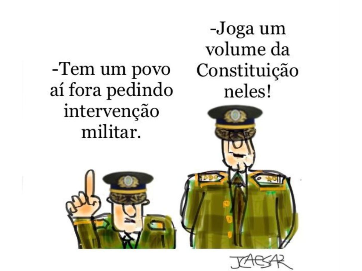 Charge do JCaesar | VEJA