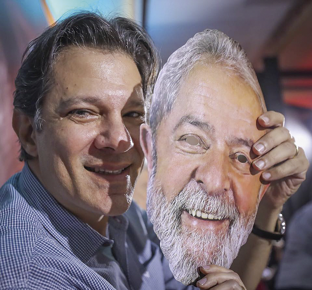 EM ALTA - Haddad: mesmo com a derrota, desempenho foi celebrado por Lula -