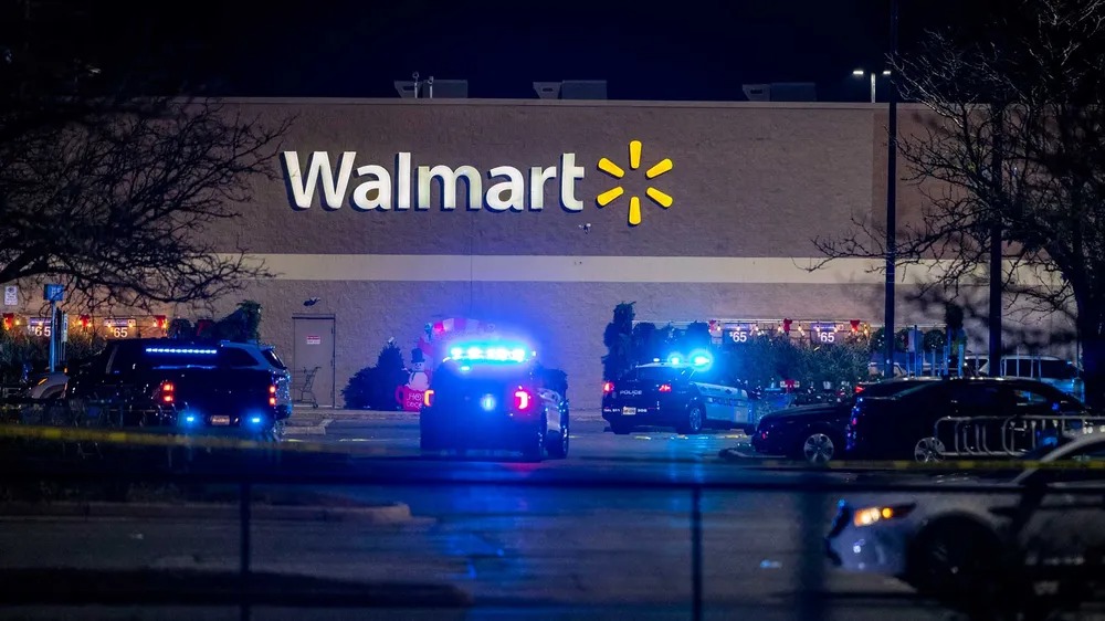 Tiroteio aconteceu em um supermercado Walmart em Chesapeake, Virgínia, EUA. 22/11/2022