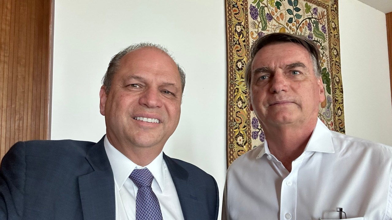 Ricardo Barros e Jair Bolsonaro
