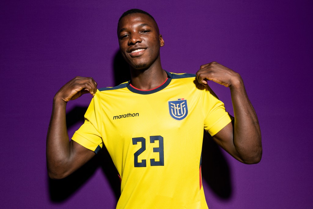 Caicedo: 25 jogos e dois gols pela seleção equatoriana -