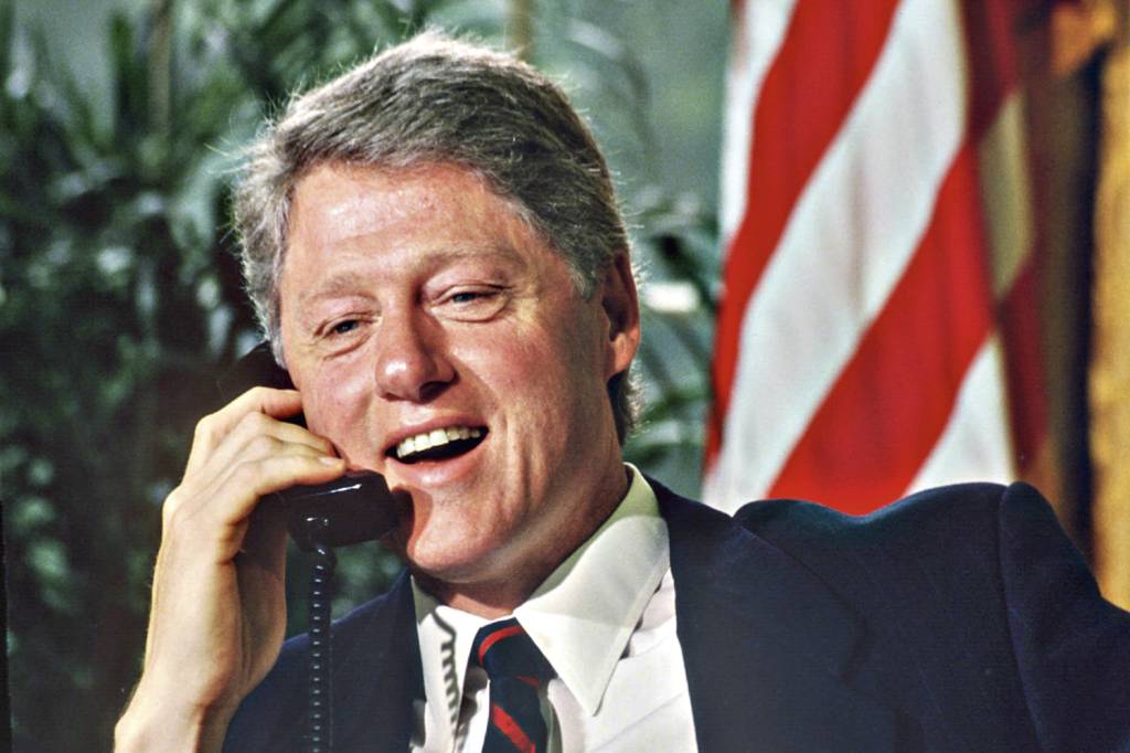 EXCEÇÃO - Bill Clinton: um dos raríssimos a cantar vitória nas midterms -
