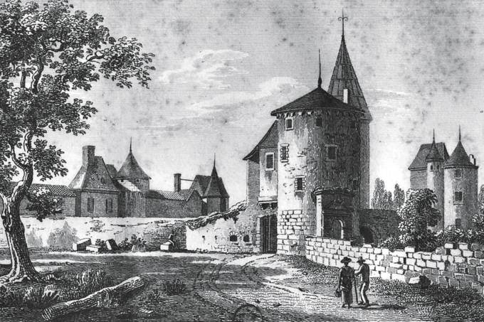 Jean-Jerome-Baugean—View-of-the-Chateau-de-Montaigne—-(MeisterDrucke-136443).jpg