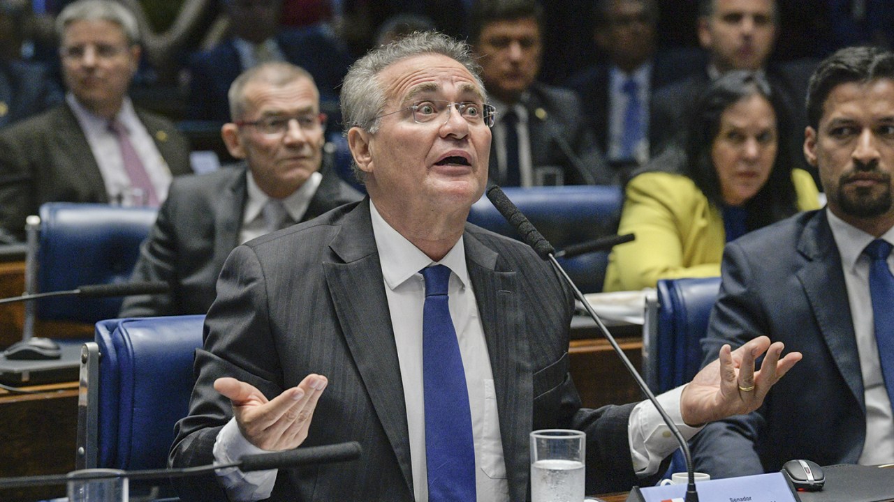 CONTRAPONTO - Renan: o senador trabalha para dar sustentação a Lula sem precisar recorrer ao Centrão de Lira -