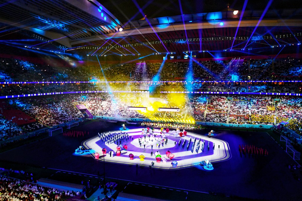 Galeria: as melhores fotos da cerimônia de abertura da Copa do Catar