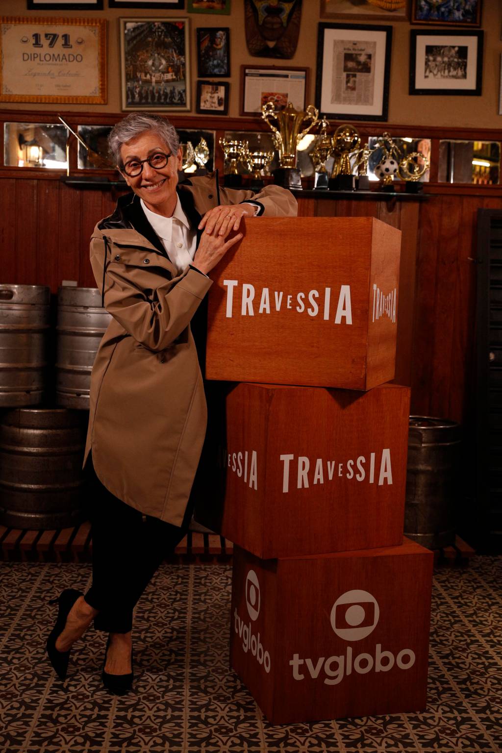 Travessia A atriz Cassia Kis -