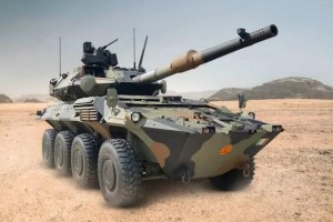 Blindado Centauro II, do grupo italiano Iveco-Oto Melara