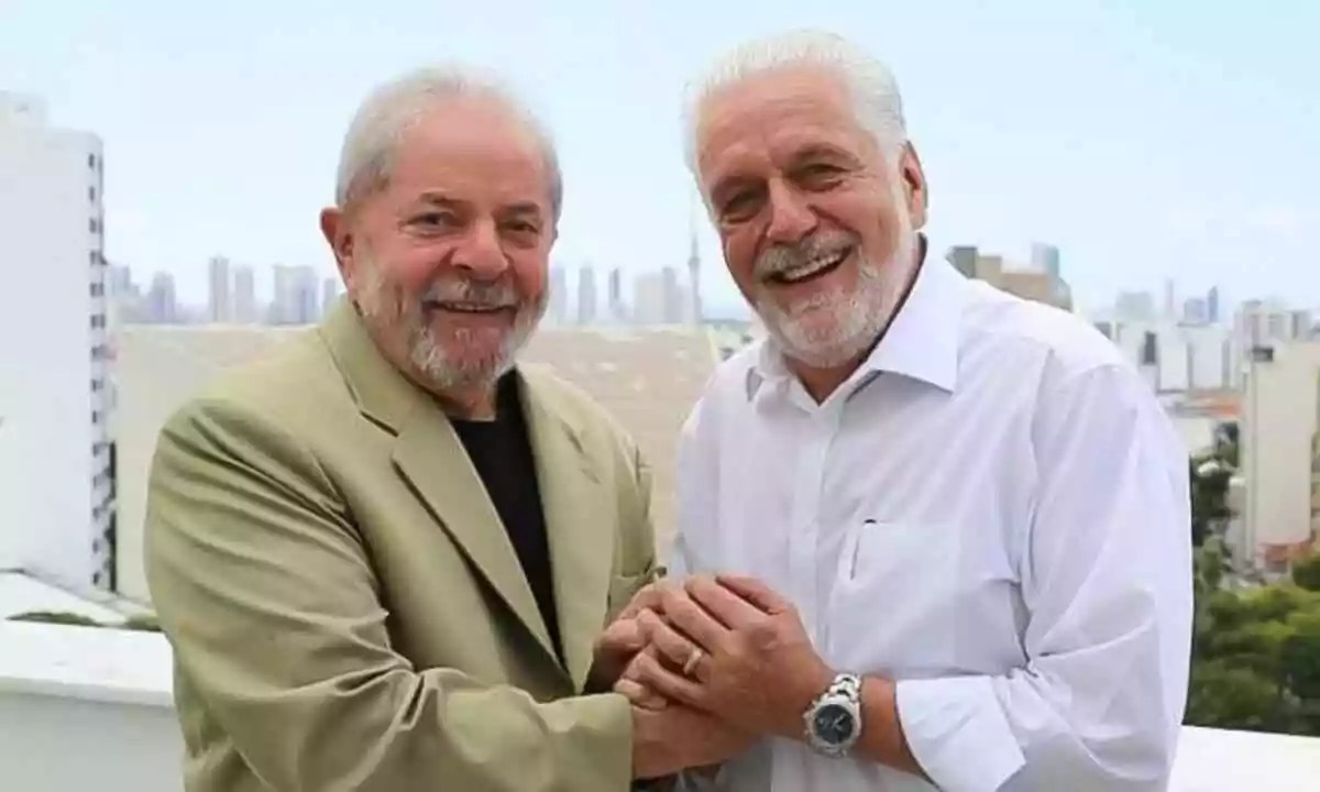 Lula e Jaques Wagner