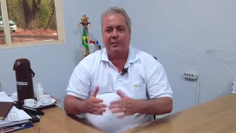 O prefeito de Iporá (GO), Naçoitan Leite (União Brasil)