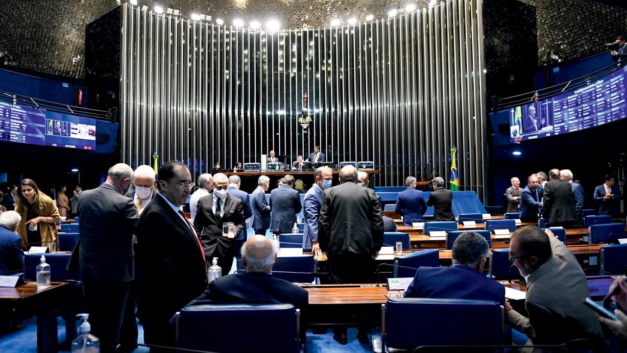 PRIMEIRA VITÓRIA - Senado na votação da PEC: 64 votos a favor -