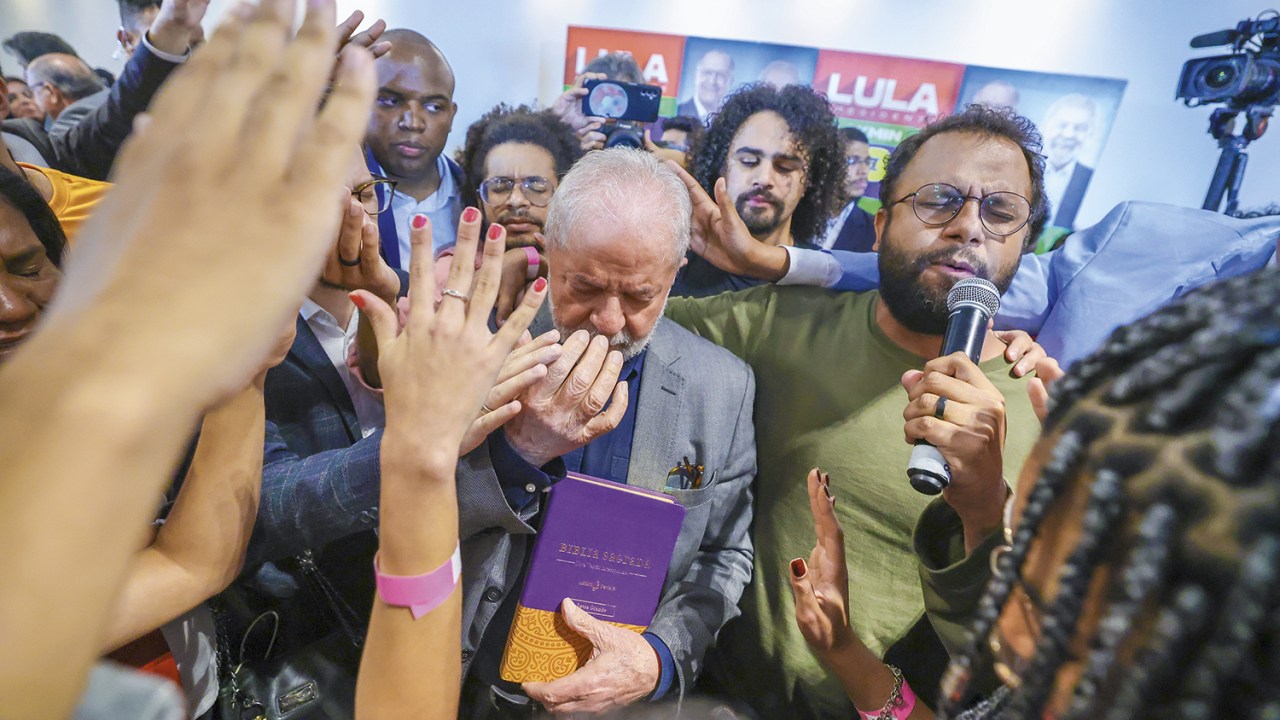 ADAPTAÇÃO - Lula em encontro com evangélicos na campanha: compromisso nas pautas -