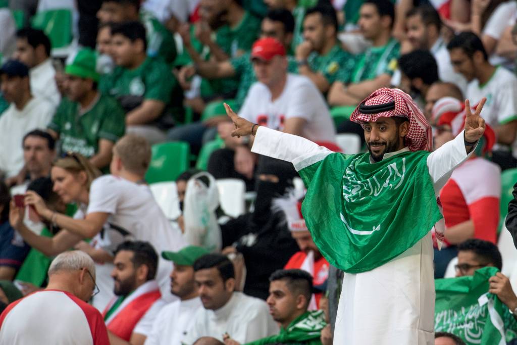 TRÉGUA - Torcedor da Arábia Saudita: até 2021 não havia relações com o Catar -