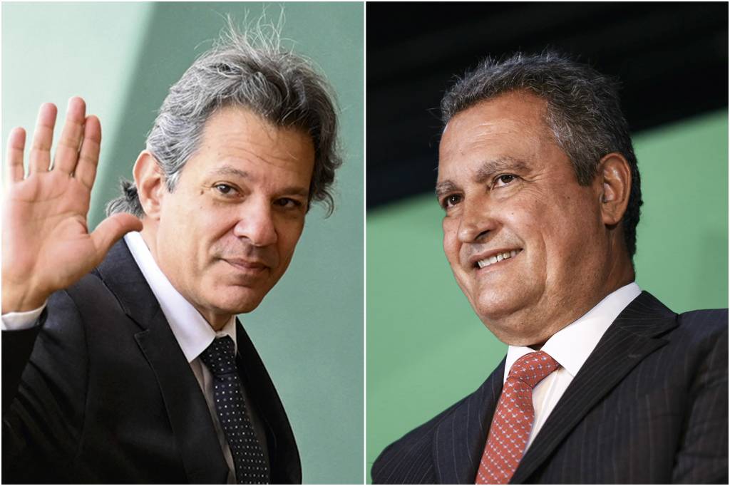 VITRINE DE PESO - Fernando Haddad e Rui Costa: os dois petistas, não por acaso, foram alçados aos postos de maior destaque no futuro governo -