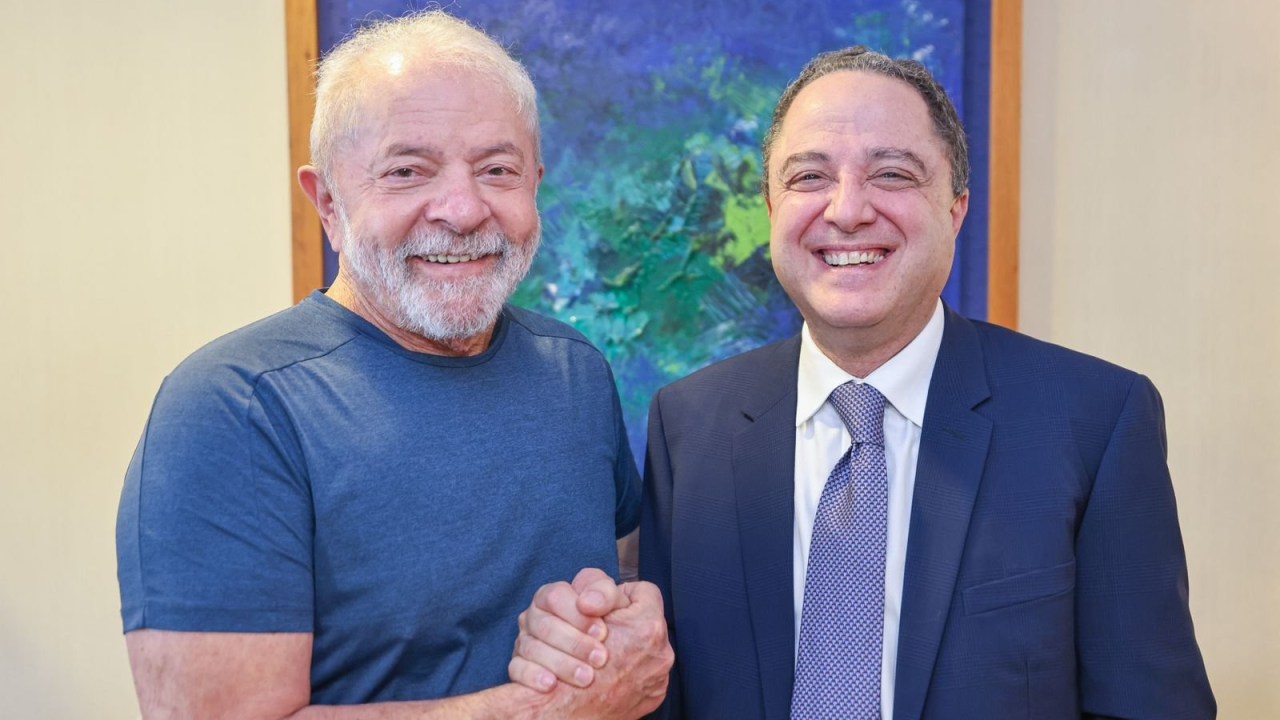 O presidente eleito, Luiz Inácio Lula da Silva, e o cardiologista Roberto Kalil Filho