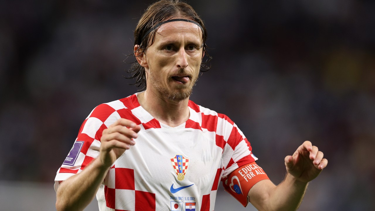 Luka Modric: "Sou croata, mas jogo como brasileiro", brincou certa vez com colegas de Real Madrid