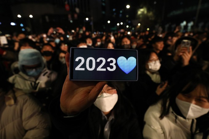 South Koreans Celebrate New Year