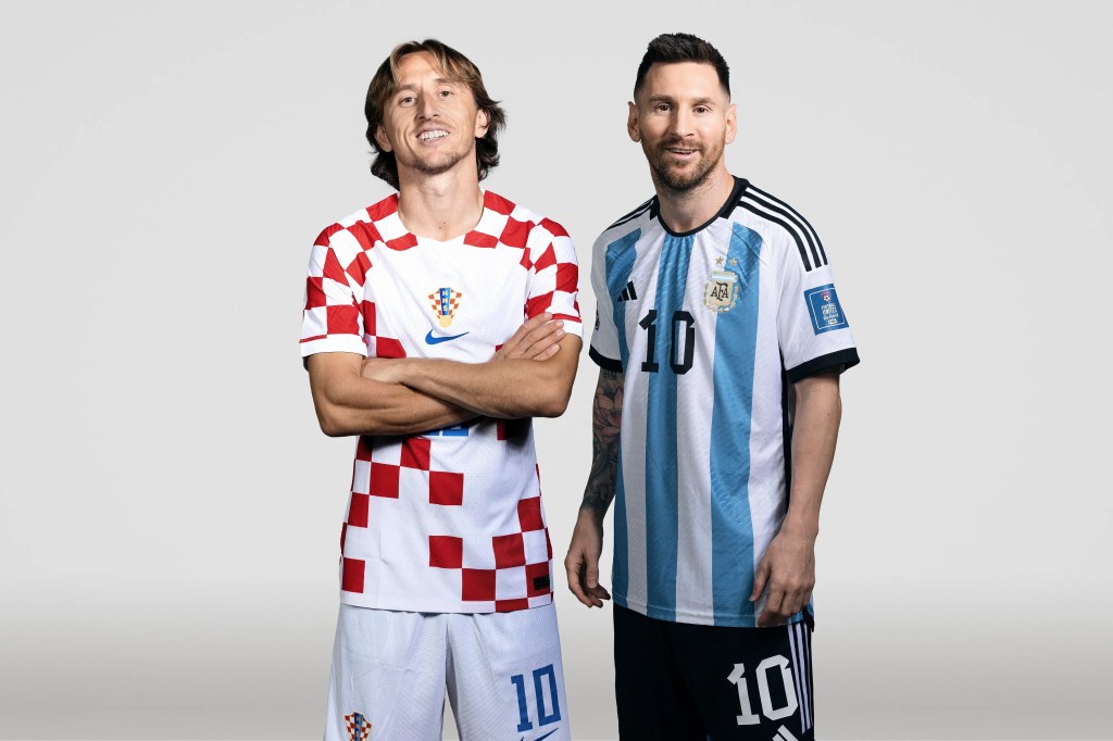 Modric, 37 anos, e Messi, 35: estrelas da Copa novamente -