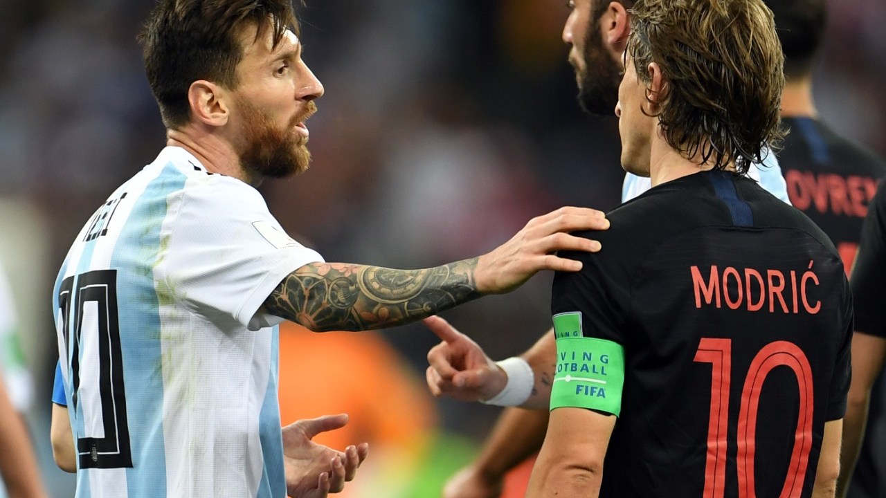 Messi e Modric em 2018: novo duelo de lendas na semifinal -