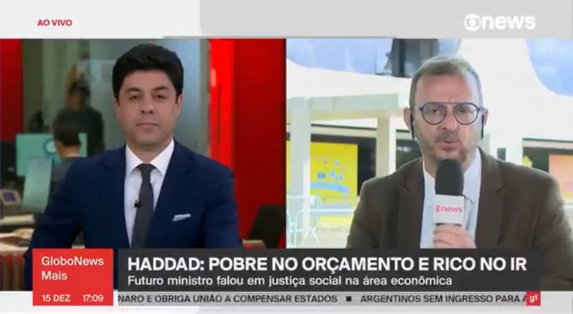 Comentarista da Globonews engole mosca e se enrola ao vivo