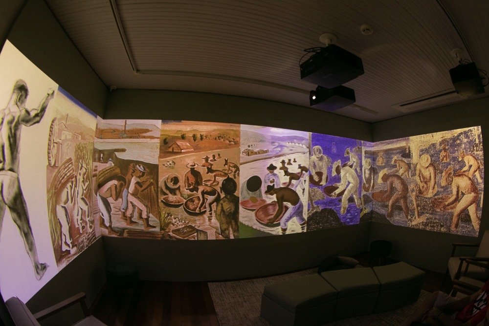 Museu Casa Portinari terá galeria multimídia com projeção de todas as obras do pintor brasileiro.