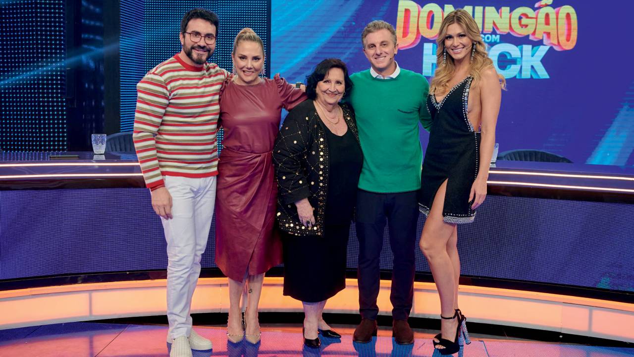 Padre Fábio de Melo, Heloisa Périssé, Dona Déa Lúcia, Luciano Huck e Lívia Andrade