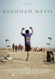 Pôster do filme curdo O Messi de Bagdá, exibido em Doha: o mais querido jogador de futebol