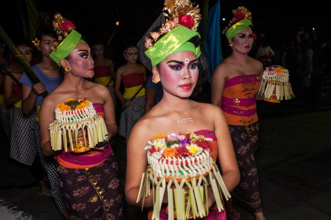 Cerimônia em Bali