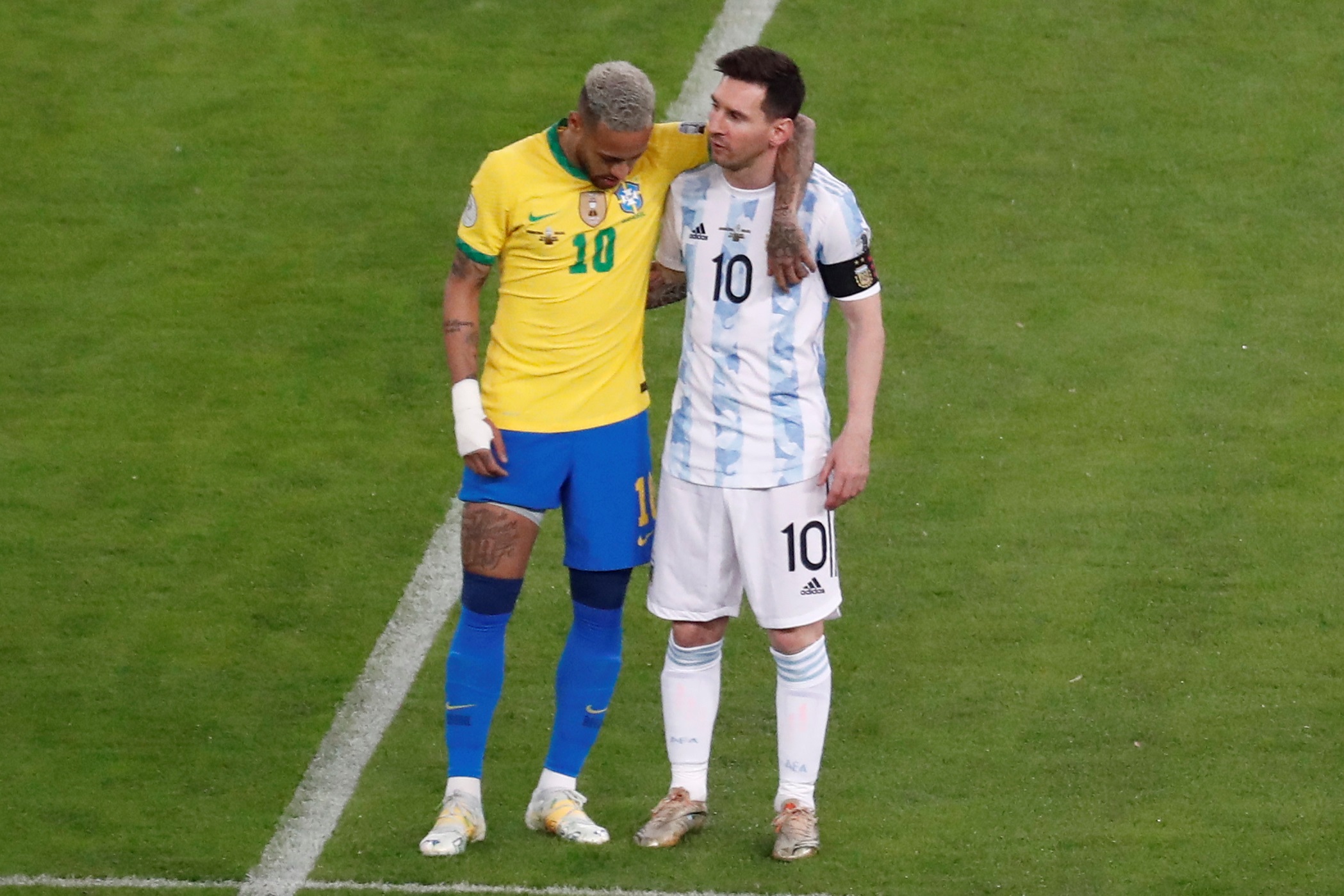 Argentina passa Brasil em ranking de artilharia
