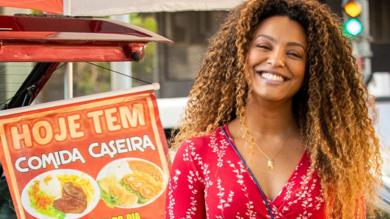 Sheron Menezzes como a protagonista Sol de 'Vai na Fé', novela das 7 da Globo