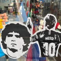 Novo mural gigante celebra o 'guerreiro' Maradona em Buenos Aires