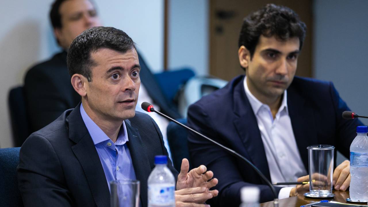 Os secretários Rogério Ceron, do Tesouro Nacional, e Gabriel Galípolo, número dois da Fazenda