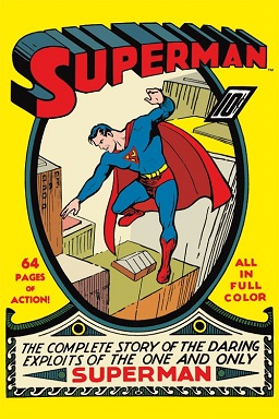 Capa da primeira edição do Superman