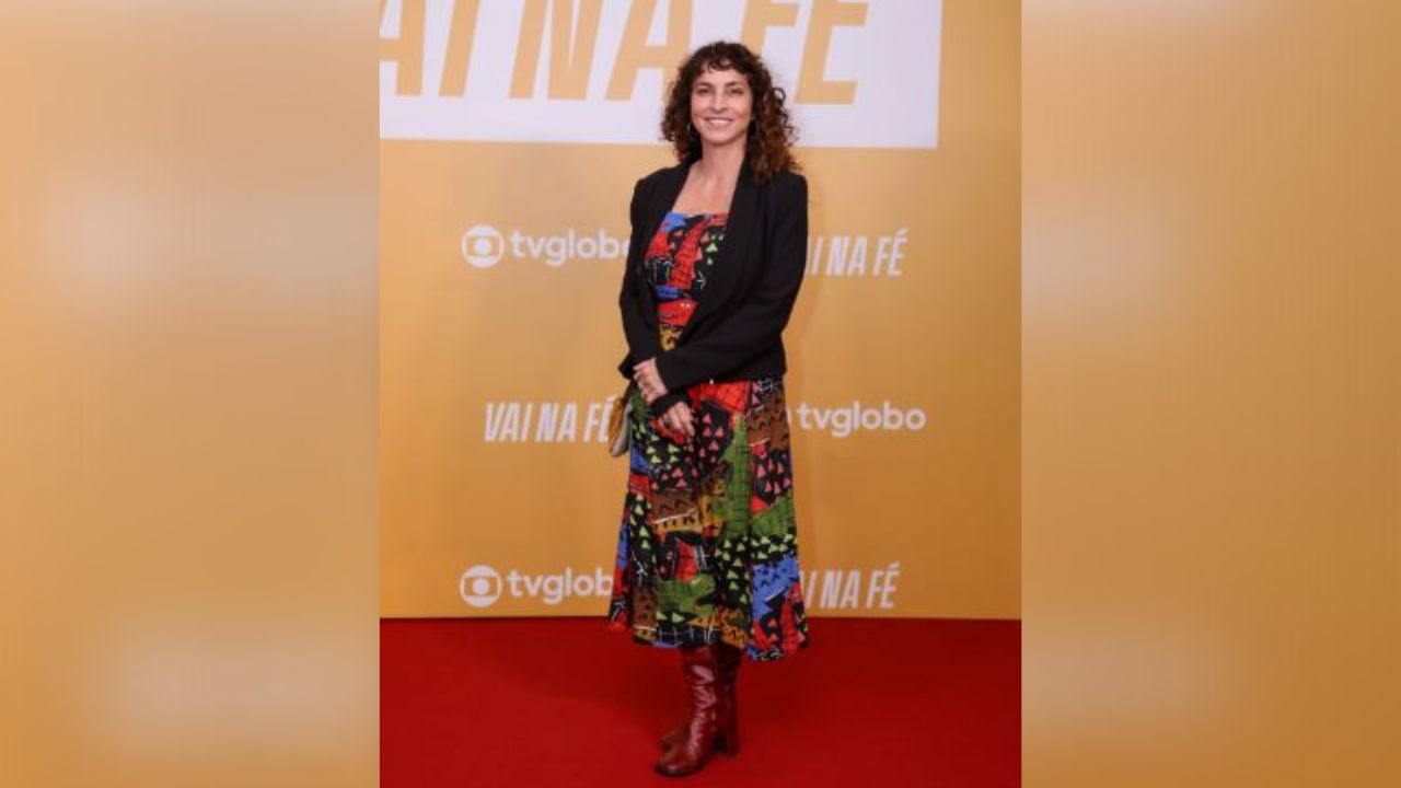 A autora da novela 'Vai na Fé', Rosane Svartman -