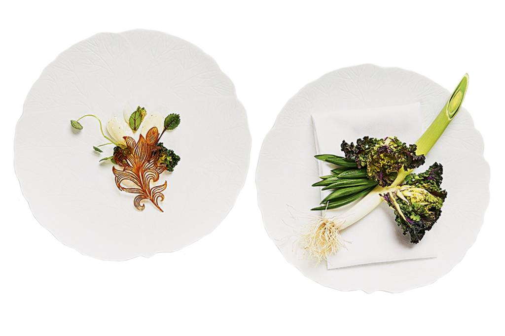 HERDEIRO - Geranium, o melhor de 2022: o menu degustação de cerca de vinte pratos não serve carne — só verduras, legumes e peixes, dispostos como uma obra de arte -