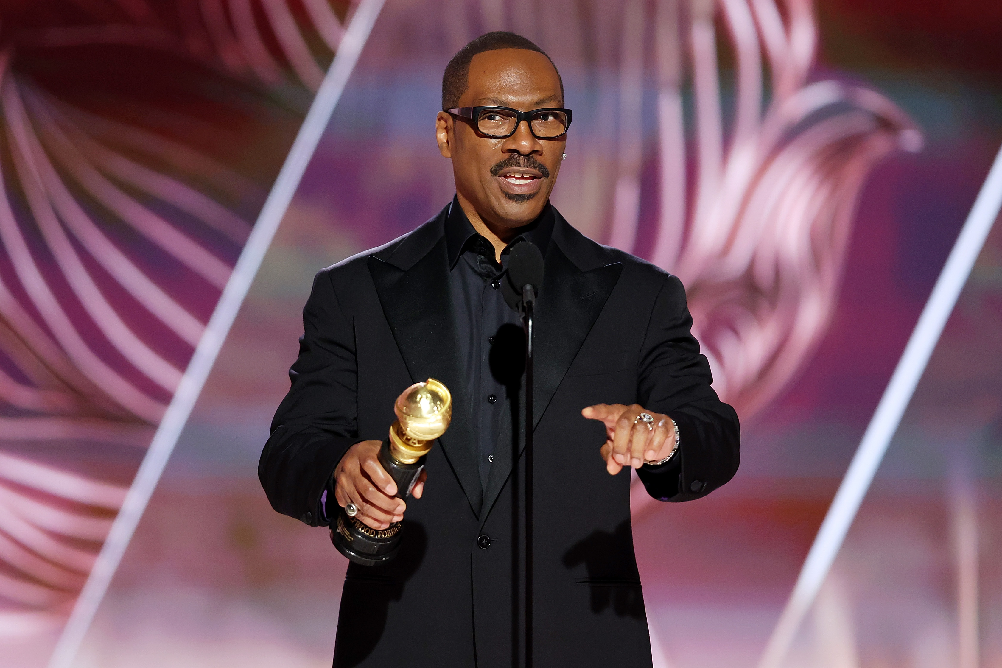 A piada infame de Eddie Murphy com Will Smith no Globo de Ouro