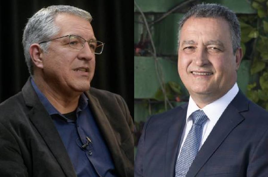 Os ministros Alexandre Padilha (Relações Institucionais) e Rui Costa (Casa Civil)