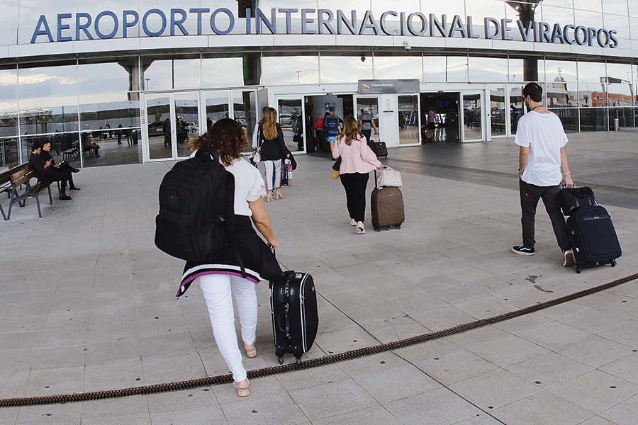 VIRACOPOS - O aeroporto localizado em Campinas (SP) já havia aparecido no ranking anterior, feito em 2019. É administrado por um consórcio formado por três empresas — TPI, UTC e Egis Airport Operation — desde 2012 -