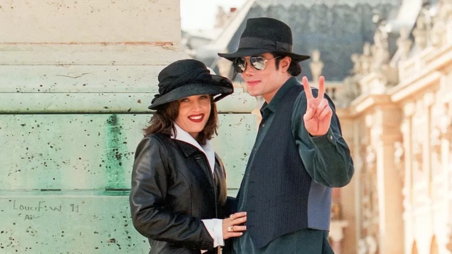 Lisa Marie Presley e Michael Jackson