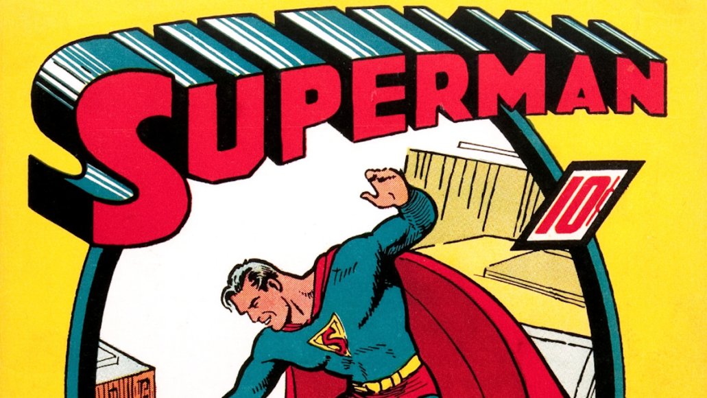 Capa da primeira edição dos quadrinhos do Superman