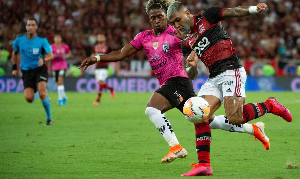 Em 2020, o Flamengo enfrentou o Independiente del Valle pela Recopa e saiu vencedor ao final da final dupla -