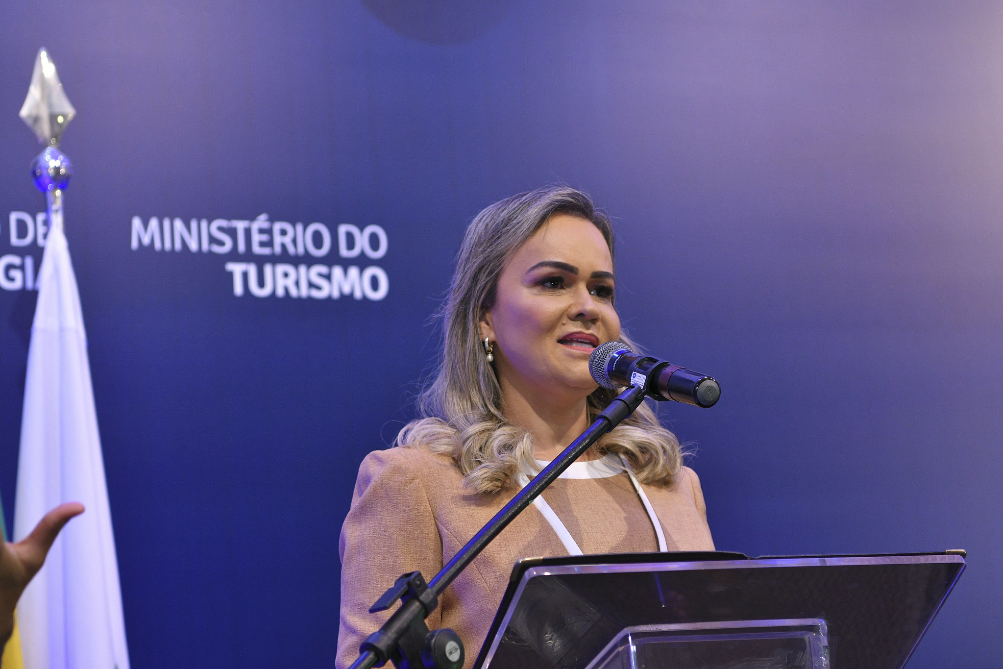 A ministra do Turismo, Daniela Carneiro