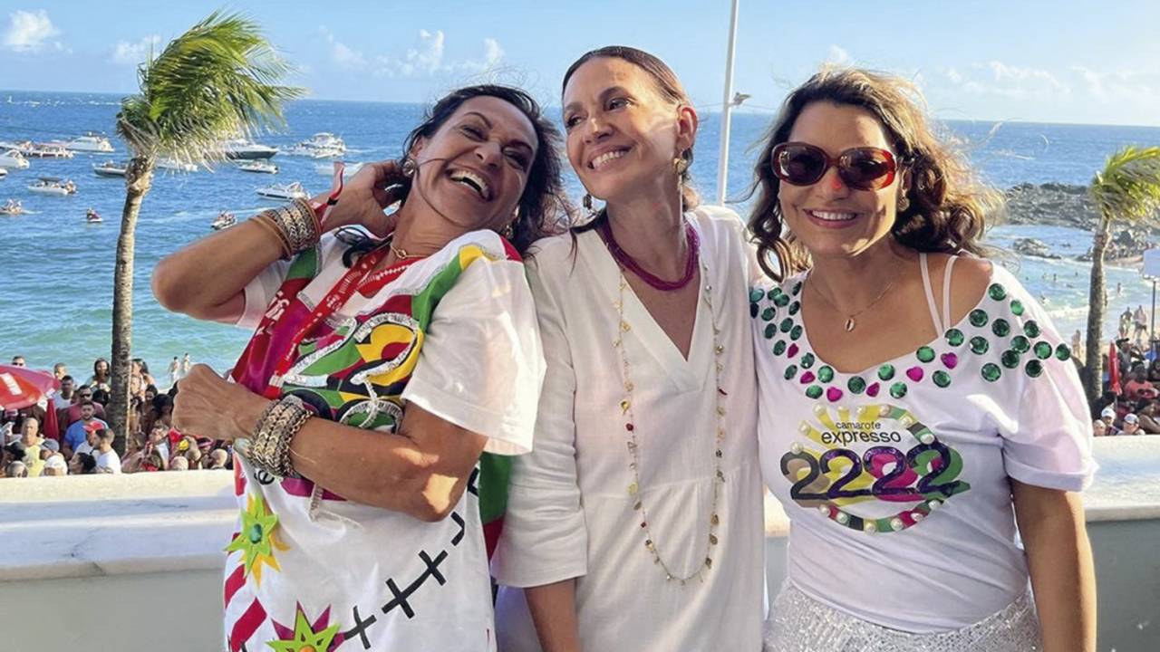 Fátima Mendonça, Flora Gil e Janja